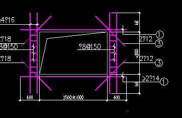 框架剪力墻可以開門嗎？