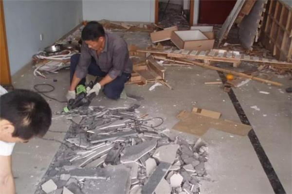 裝修拆除改造，如何拆瓷磚